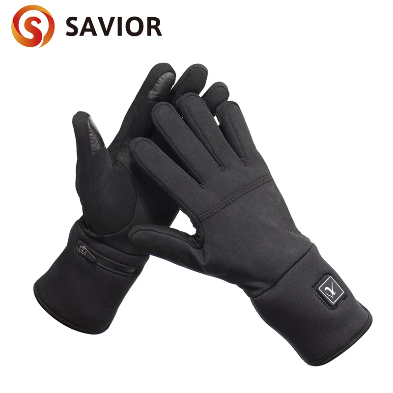 Heating Gloves Winter Battery Heating Ski Outdoor Sports Riding Heated Gloves Warm Heating Gloves Touch Screen SHGS13