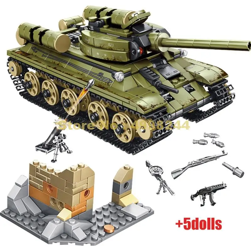 683 Шт Военный Второй мировой войны ww2 советский t 34 Танк оружие солдат 5