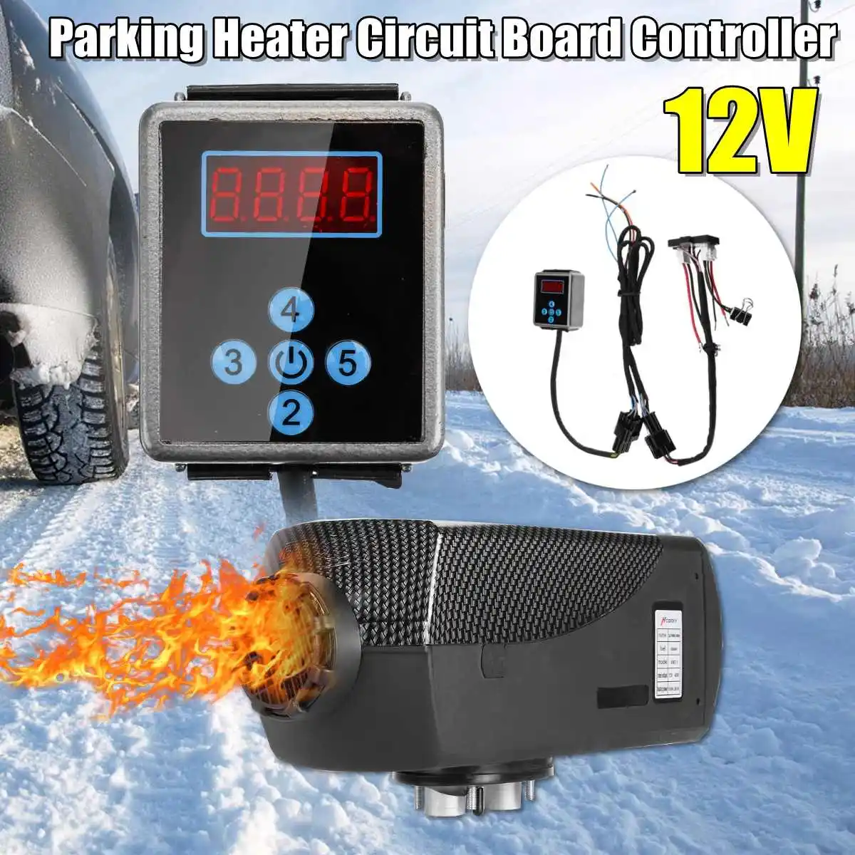 

Universal 12V 24V 1 to 8kw Circuit Control Motherboard Board Controller For Air Parking Heater