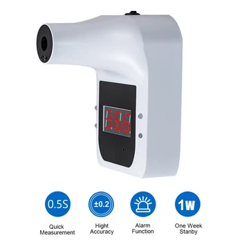

Laser Termometro Infrarojo Digital Non-contact Infrared Termometr Portable Temperature Gun Meter with Fever Alarm LCD Термометр