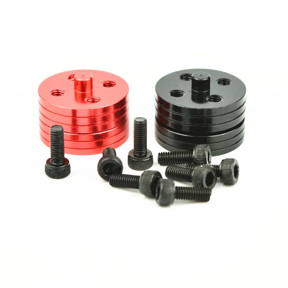 

1pair Aluminumalloy quick release front and back paddle holder compatible with 3mm,3.17mm, 4mm shaft second generation quick rel
