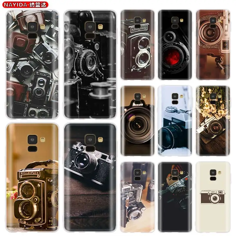 Мягкий чехол для Samsung Galaxy A10 A20 A30 A40 A50 A70 S A21 A31 A41 A51 A71 a10s Star винтажная камера в