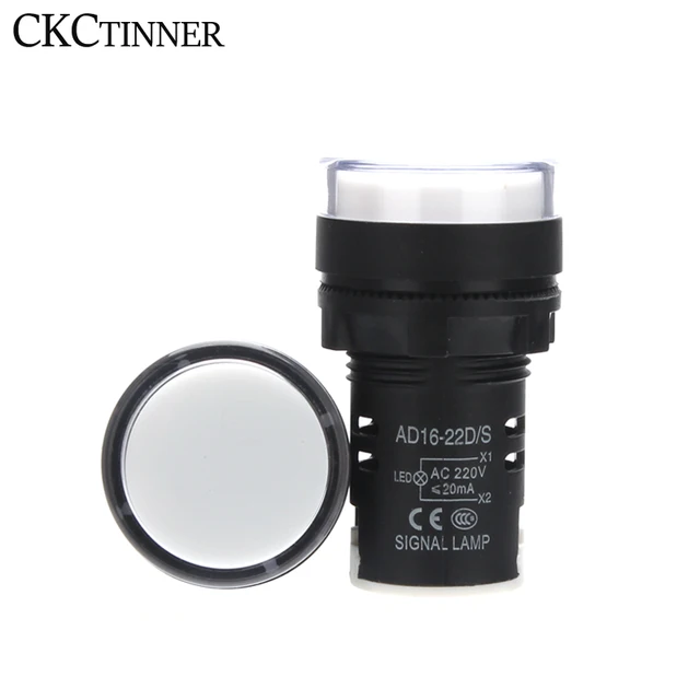 10 Lampade Indicatore LED 22mm - 110V-220V, 5 Colori, Risparmio Energetico, Per Pannelli - Foto 7