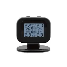 USB TPMS 5V Регулируемый HD lcd экран Универсальная автомобильная система контроля давления в шинах с 4 внешними датчиками
