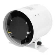 Вентилятор 6in Регулируемый контроль скорости вытяжной вентилятор для вентиляции воздушного потока AU Plug 220V вентилятор для ванной комнаты