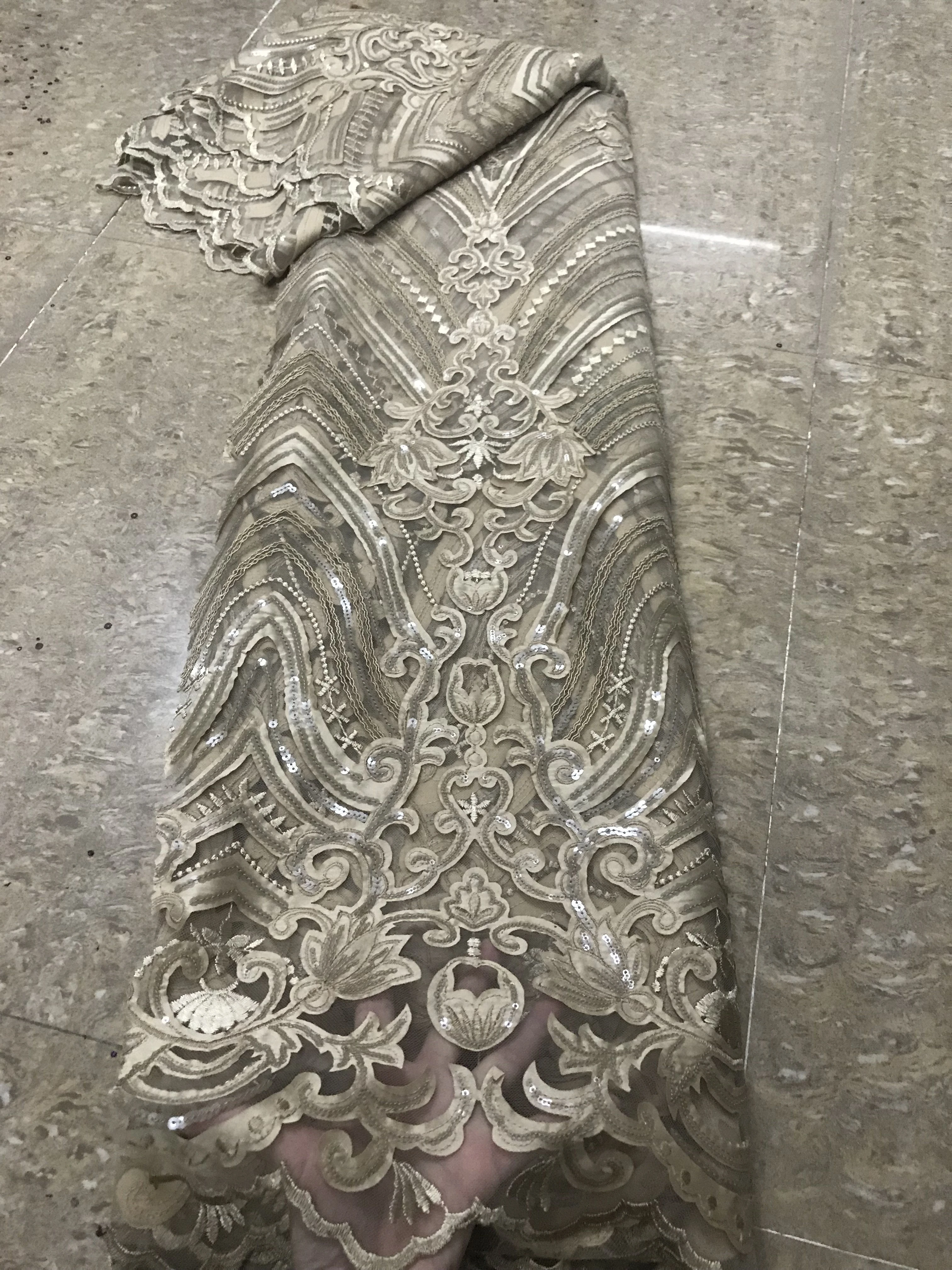 Эксклюзивная высококачественная африканская кружевная ткань 2020 французская