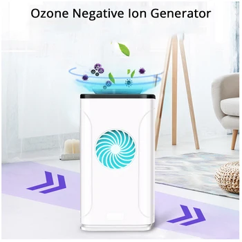

Air sterilizer Purifier Home Ozone Negative Ion Generator Deodorizer PM2.5 Ultraviolet Sterilization And Formaldehyde Removal