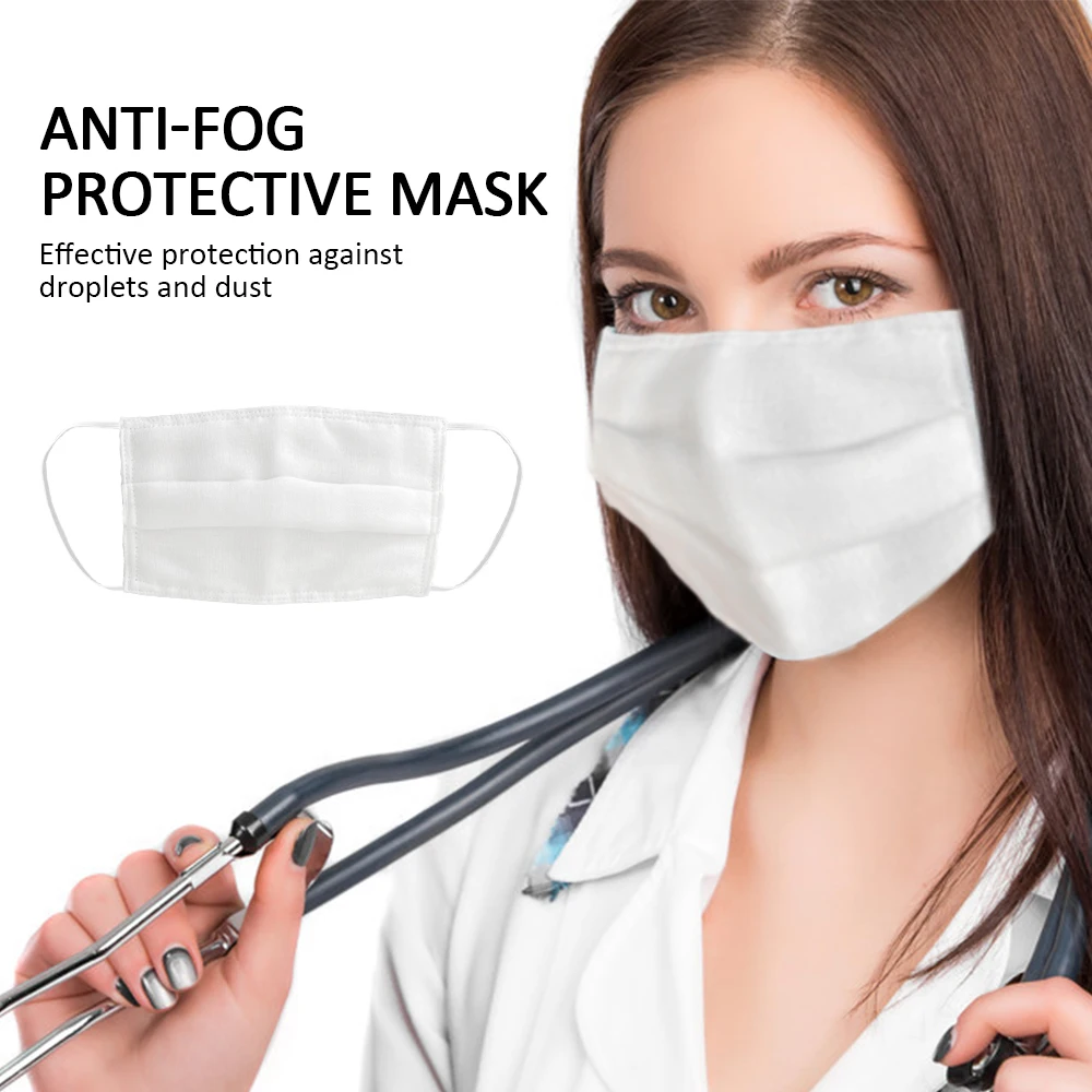 

10PCS national standard non-fat gauze mask 12-layer dustproof mask anti-fog protective mask style
