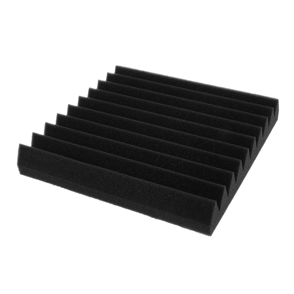 Acoustic Foam Soundproofing Noise Dampening Sponge Panels Pad for Recording Studios Home Theaters KTV 11.81 x 11.81inch