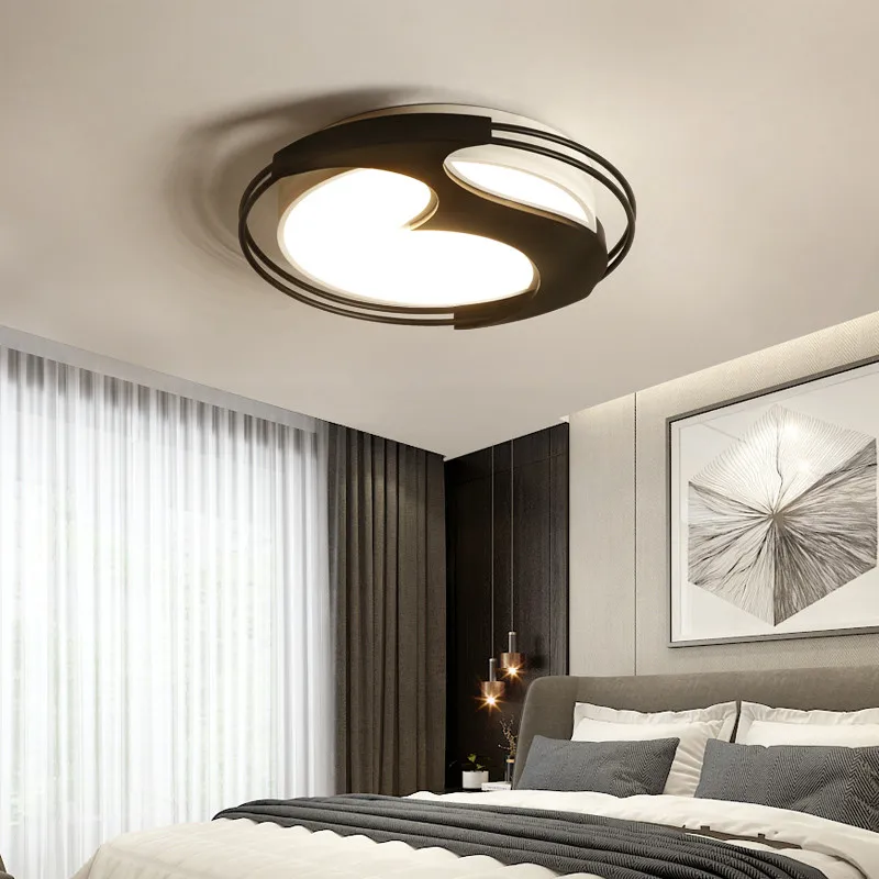 

Nordic Creative Geometry Modern Italian Remote Dimmable Led Lamp Ring Designer Mount Ceiling Lounge Room Light Bedroom Lighting