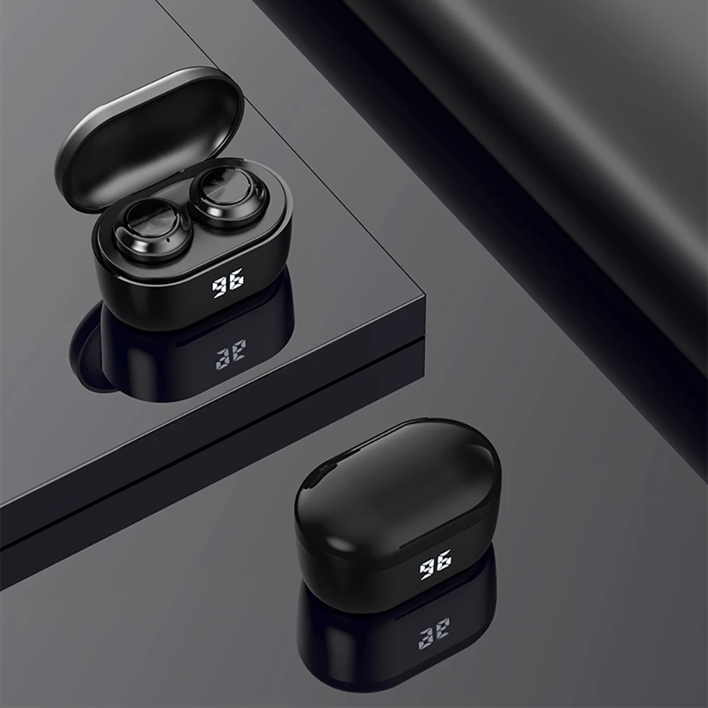 A6 Wireless Headphones Bluetooth 5 0 Earphone TWS HIFI Mini Sports Running Gaming Headset Support for Phones HD Call Earbuds