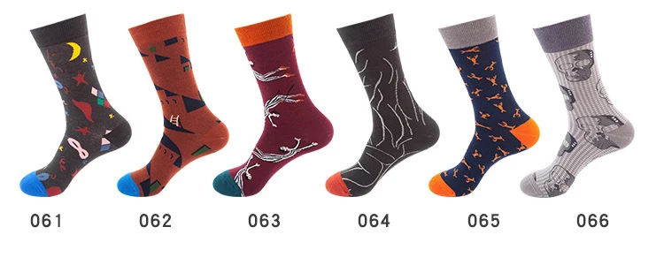 support socks for women Personality Design Men And Women Cotton Socks Casual Hip Hop Streetwear Fashion Trend Sea Shark lighthouse astronaut Print best socks for women