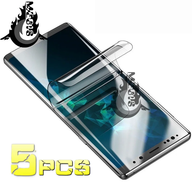 5p защитная/Гидрогелевая пленка для Samsung S10/S9/S8 Plus Защитная экрана Galaxy S10e S10 Lite