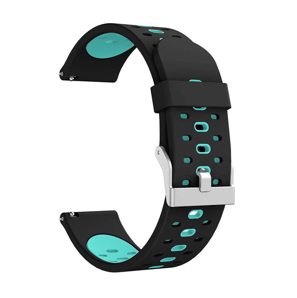Ремешок силиконовый для Xiaomi Huami Amazfit GTS GTR 42 мм Bip Lite сменный спортивный браслет