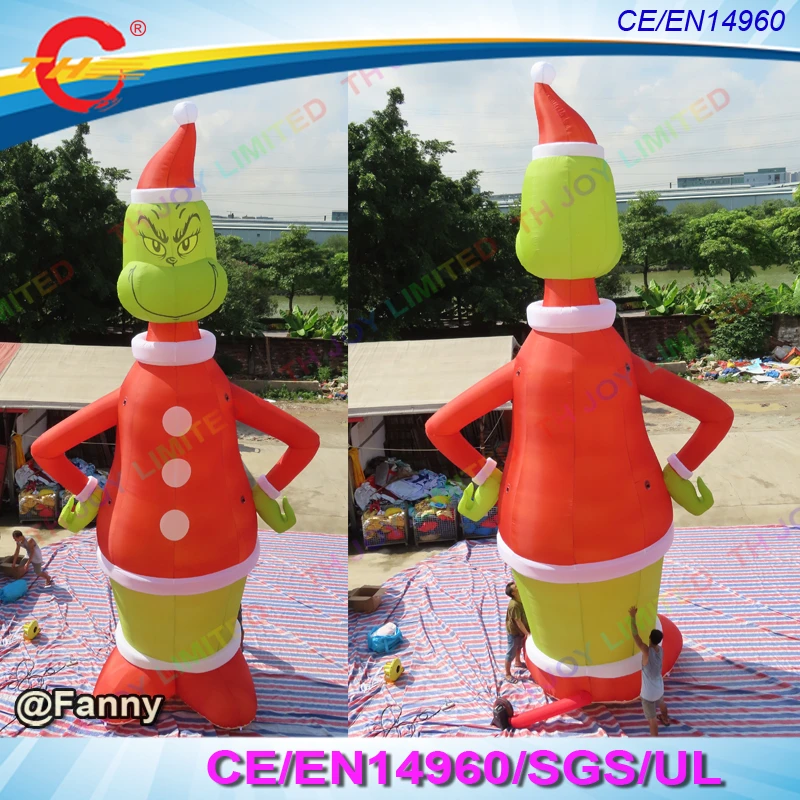Hot Sale Giant Inflatable Grinch 9m 30ft Big Christmas Decorations Cartoon Free Door Shipping Android Android Android Outdoorcartoon Model Aliexpress