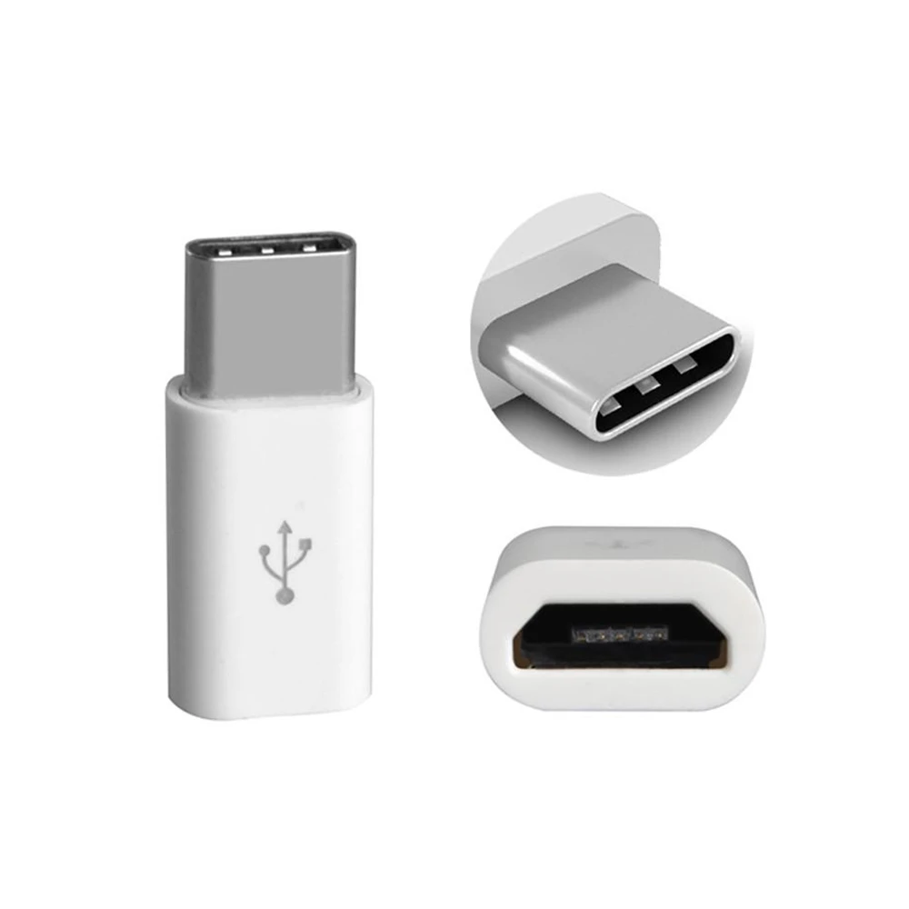 OTG Android тип-c к Micro USB адаптер вилки тип-c гнездовой разъем для смартфона компьютера ТВ зарядки конвертер