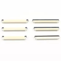FPC FFC 0.5mm Pitch 50 54 60 Pin Drawer Flat Cable Connector Socket Top / Bottom Contacts 1