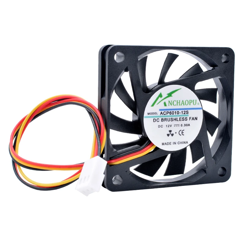 Ventilador de Refrigeração Ultrafino Monitoramento de Velocidade de Pino Adequado para Chassi Cpu 60x60x10 mm 70x70x10 mm 80x80x10 mm 60 Milímetros 70 Milímetros 70 Milímetros 70 Milímetros 70 Milímetros 80 Milímetros 70 Milímetros 80 Milímetros 80 Milímetros - Imagem 6