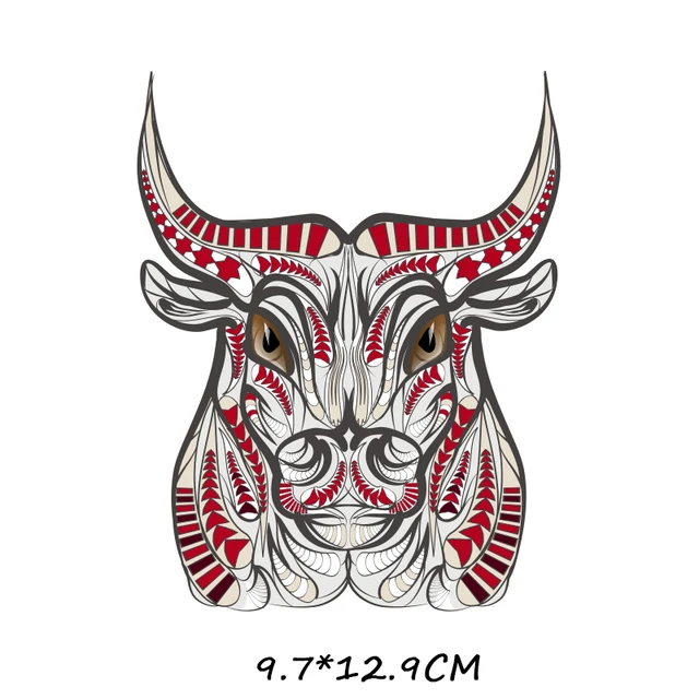 ZOTOONE Cartoon animal patch paste heat transfer vinyl owl elephant butterfly costume DIY micro chapter hot press patch sticker 1202