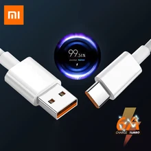 Xiaomi 6A typ C kabel oryginalny Mi ładowarka Turbo 33w szybkie ładowanie dla Mi 11 10i Poco X3 CC9 Pro 9T Redmi K40 Typec turbosprężarka