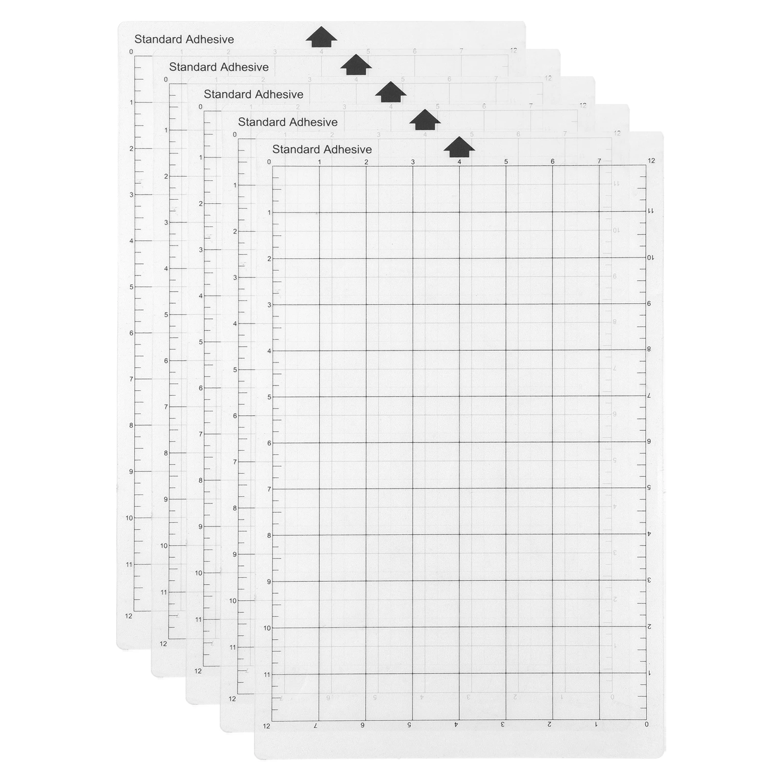 Replacement Cutting Mat Transparent Adhesive Mat Measuring 8 by 12-Inch For Silhouette Cameo Explore Plotter cutting mat