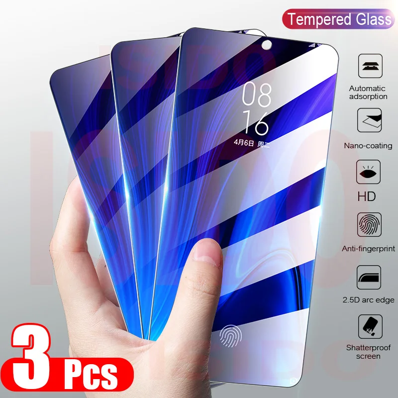 Закаленное стекло с полным покрытием для Xiaomi Redmi 8 8A 7 7A 6 6A защитная пленка экрана
