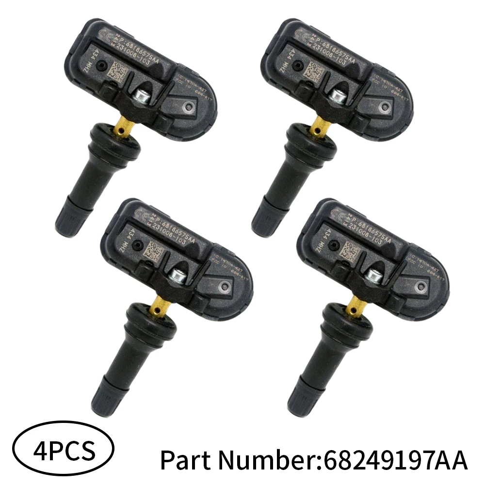 

Tire Pressure Sensor 68249197AA TPMS Tire Pressure Monitor Sensor For 2014-2018 Jeep RAM 1500 2500 3500 Tyre Pressure Sensor