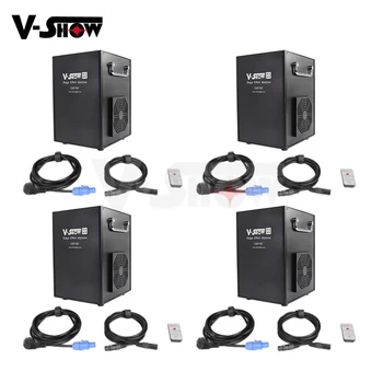 

4pcs 750W Cold Spark Fountain Firework Machine Dmx Remote Control Wedding Fireworks Using Ti Powder For Party
