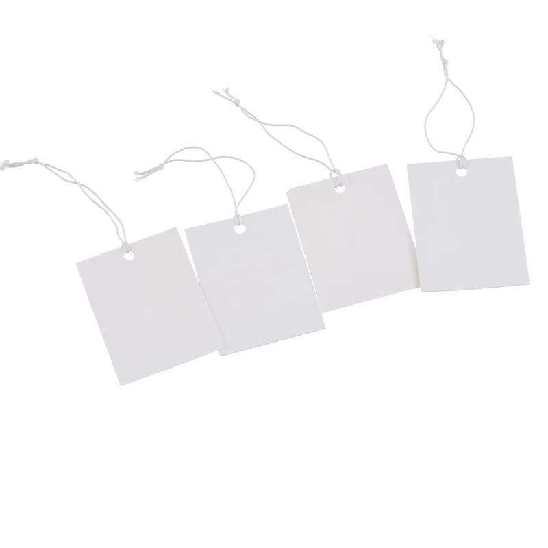 Белый бумажный ценник(3-7/")-200