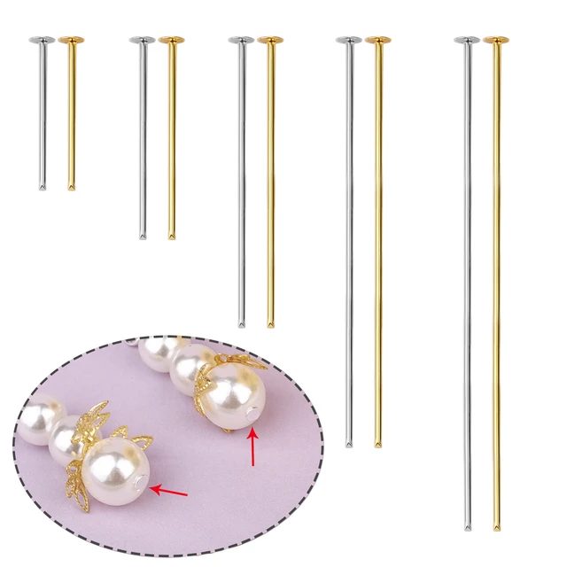 Head Pins Jewelry Making  Pins Head Jewelry Earrings - Jewelry Findings &  Components - Aliexpress