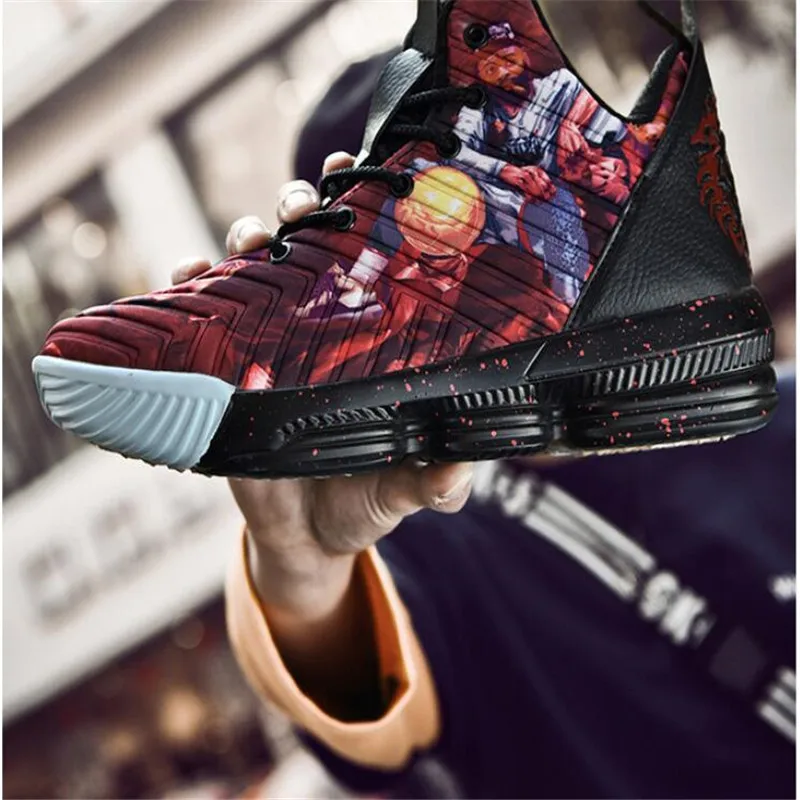 Лидер продаж, мужские баскетбольные кроссовки, Lebron James, Высокие Спортивные Ботинки, Ботильоны, уличные мужские кроссовки, амортизирующие, спортивные