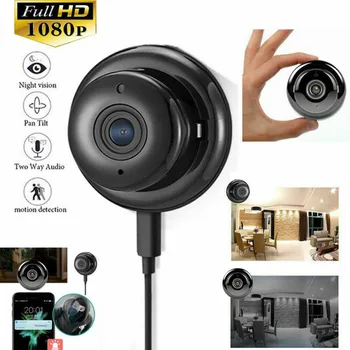 

Wireless IP Camera HD 1080P Mini Wifi Camera Network P2P Baby Monitor 2MP CCTV Security Video Camera with IR-cut Two Way
