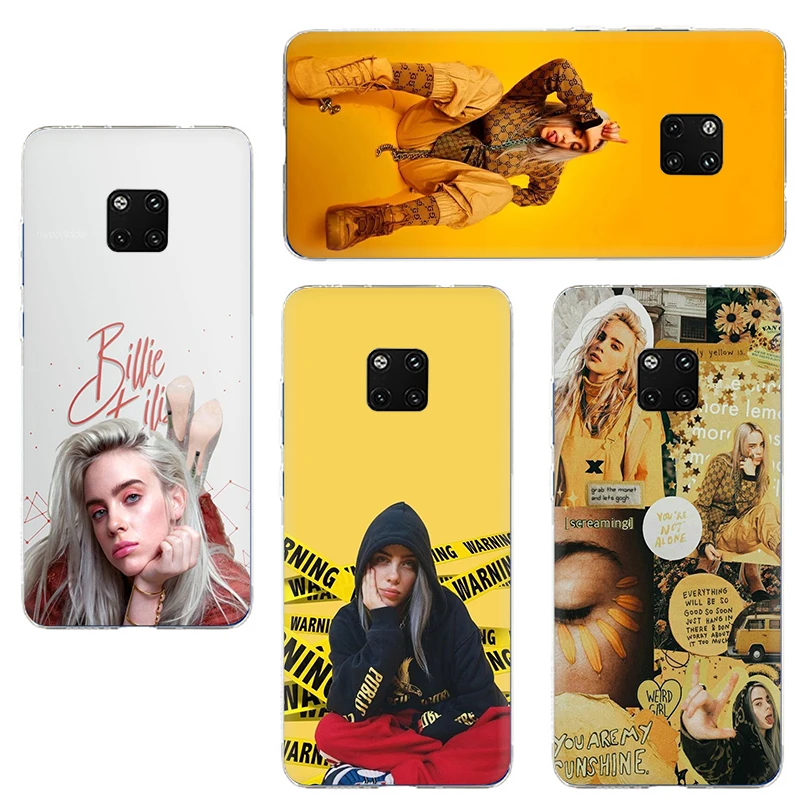 Billie Eilish Жесткий телефон чехол для Huawei P8 P9 P10 P20 Pro P30 Lite Plus Mini P Smart