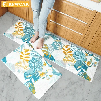 

New Modern Soft PVC Door Mat Anti-Slip Soft Nordic Style Fashion Area Rugs Carpet For Kitchen Mat Kitchen Carpet Delicate Floor