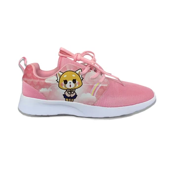 

Aggretsuko Aggressive Retsuko Hot Funny Cute Fashion Kids Sport Running Shoes Casual Breathable Sneakers Gift Boys Children Girl