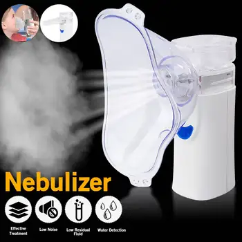 

Mini Handheld portable autoclean Inhale Nebulizer Mesh Atomizer Silent Nebuliser Inhalator For Kids Adult Nebulizador Portatil