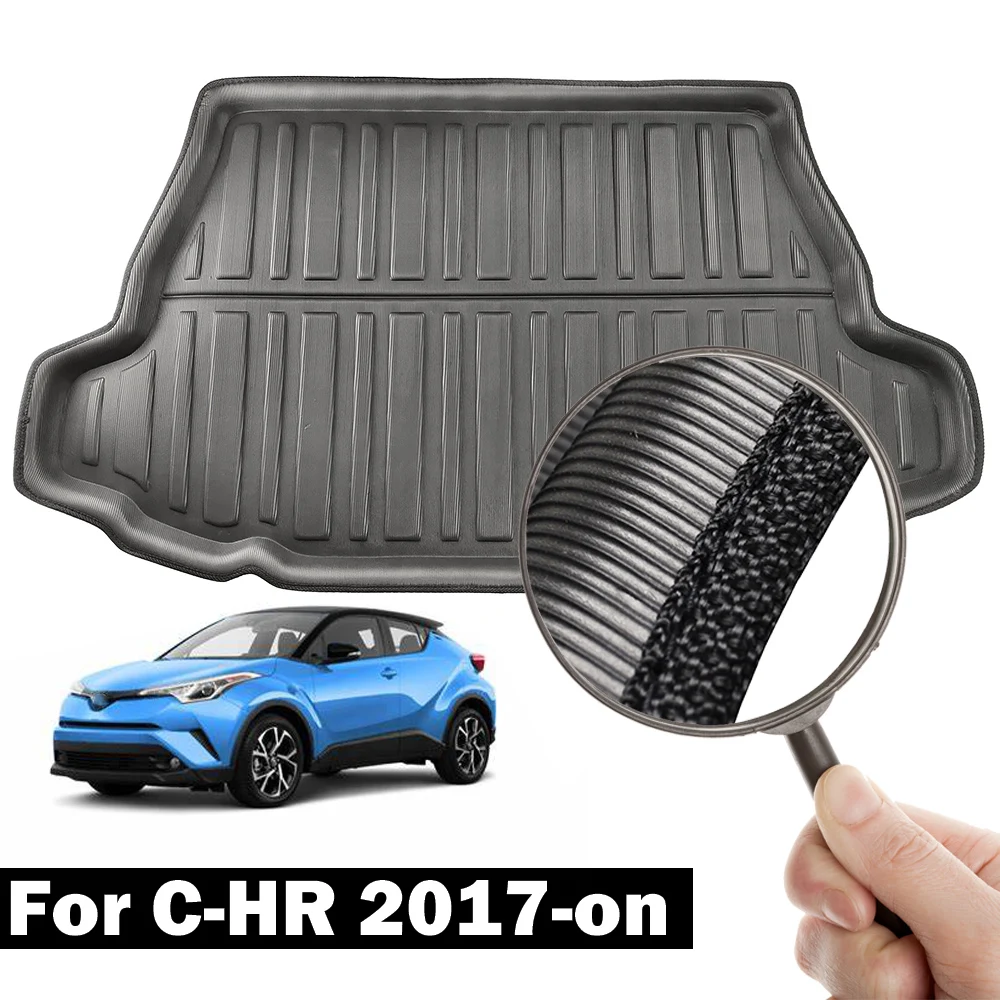 Genuine Toyota Rear Cargo Trunk Luggage Rubber Tray Floor Mat Fit 2018 C-HR CHR