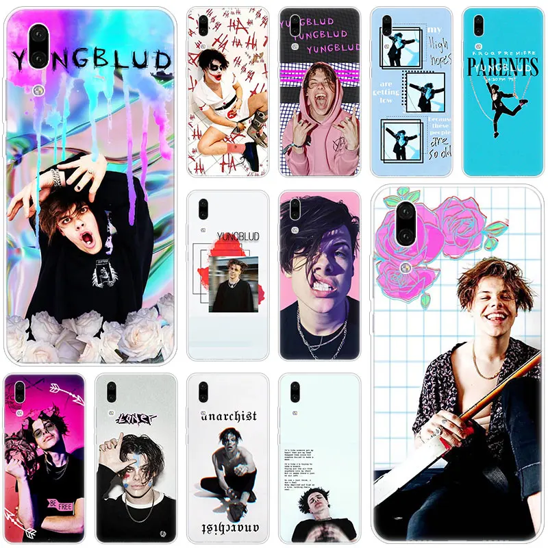 Хит продаж мягкий силиконовый чехол Yungblud для телефона Huawei P30 P20 Pro P10 P9 P8 Lite 2017 P Smart Z