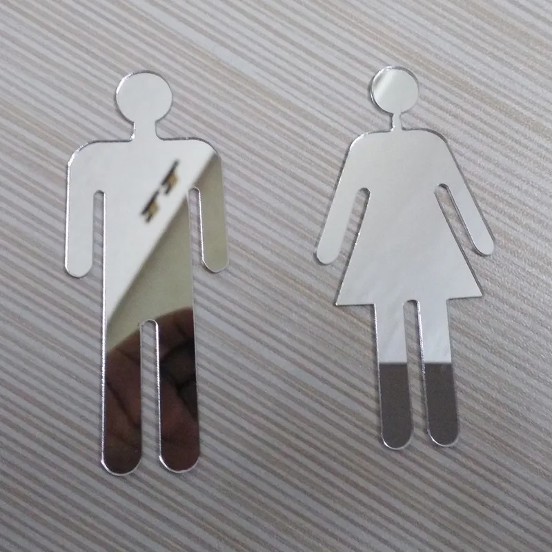 Напрямую от производителя продажи 3D кристалл зеркало стикер Туалет Ванная комната вывеска зеркало стикер s экологически чистые Materi