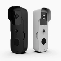 Sonnette vidéo étanche, Vision nocturne, sécurité à domicile, caméra 1080P FHD, interphone visuel numérique, wi fi, porte B 
