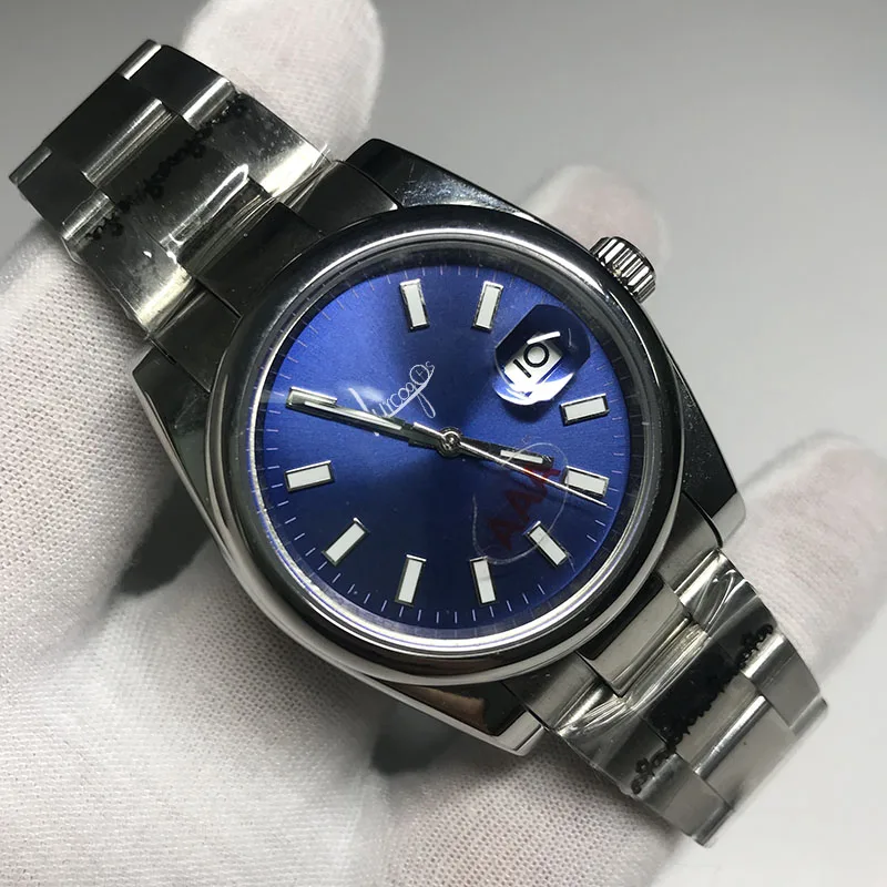 

TOp sale Luxury Brand Watch blue dial 36mm & 40mm men and Women Automatic Mechanical Diamonds Silver Gold Datejust Watches AAA