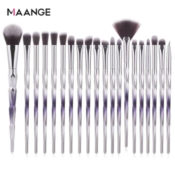 

MAANGE 15/20pcs Makeup Brushes Set New Foundation Powder Eyeshadow Contour Beauty women for Make Up Cosmetic Tool Kit Maquiagem