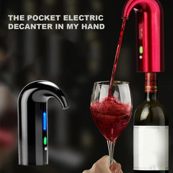 

Smart Electric Decanter USB Rechargeable Decanter Red Wine Electronic Decanter Wine Quick Decanter Intelligent Wine Decanter