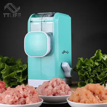 

TTLIFE Flash Deal Manual Meat Grinder Cutter Vegetable Chopper Processor Cutter Garlic Vegetable Fruit Shredder Quick Shredder