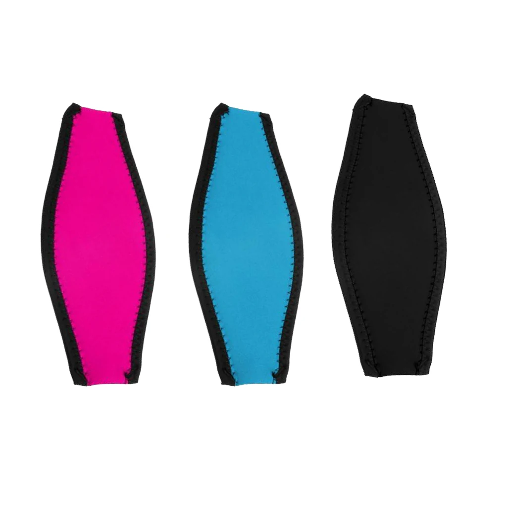 3PCS Universal Neoprene Scuba Diving Snorkel Comfort Mask Strap Wrap Cover