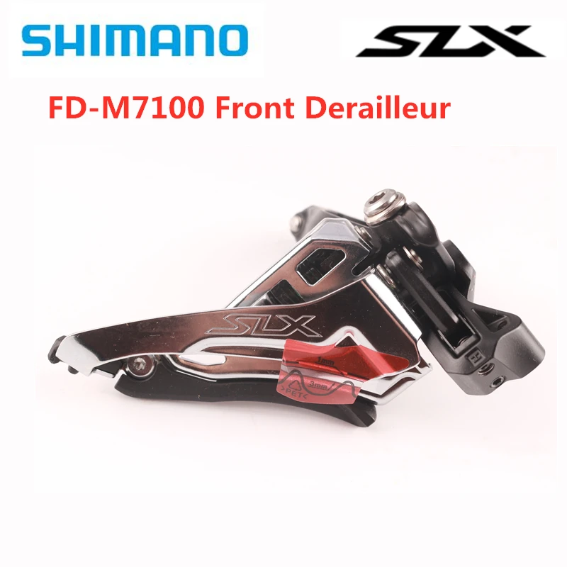 SHIMANO SLX FD-M7100 2X12s Передний переключатель Горный велосипед M7100 оригинальные аксессуары для горного велосипеда