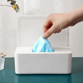 

Face Mask Storage Box Large Capacity Dustproof Portable Foldable Recycling Mask Holder Disposable Face Mask Storage Organizer