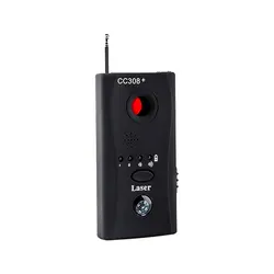 Multi-Function Wireless Camera Lens Signal Detector CC308+ Radio Wave Signal Detect Camera Full-range WiFi RF GSM Device Finder
