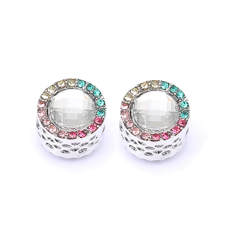 BD019 Boosbiy 2 шт. Новая Радуга любви Очаровательная подвеска из бусин Fit Pandora браслет и ожерелье для женщин DIY ювелирных изделий - Цвет: BD019