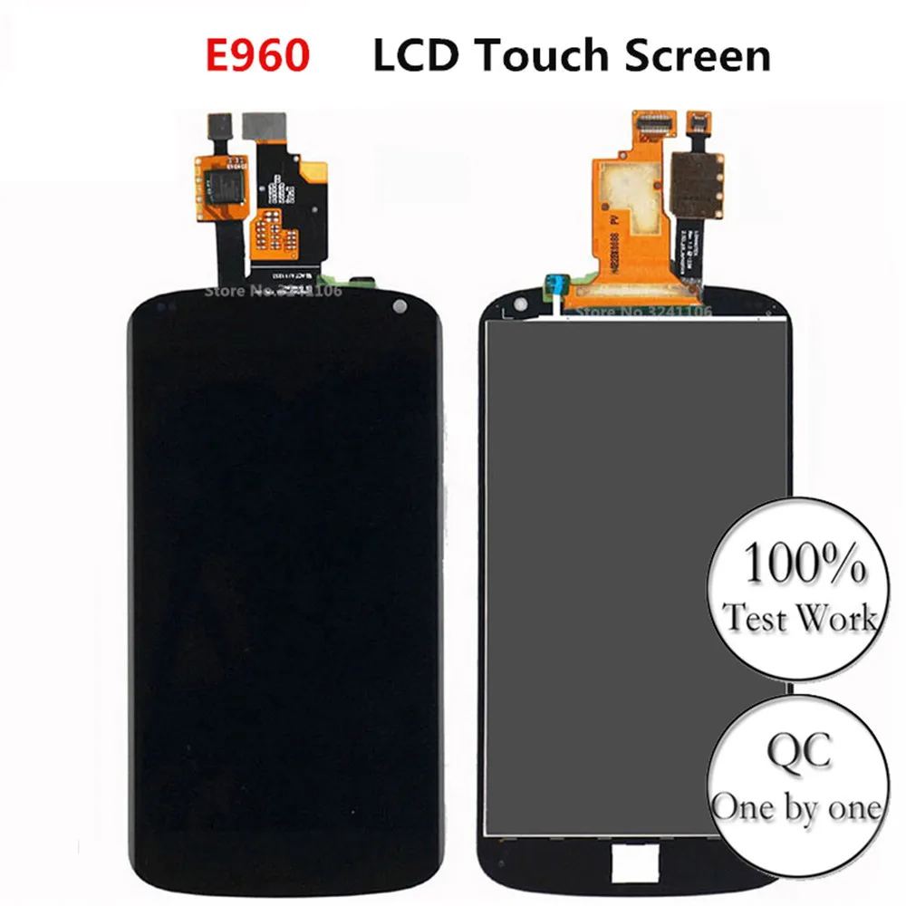 

CXHKRR 100% Guarantee For LG Google Nexus 4 Optimus E960 4.7 "LCD Display + Digitizer Touch Screen Replacement